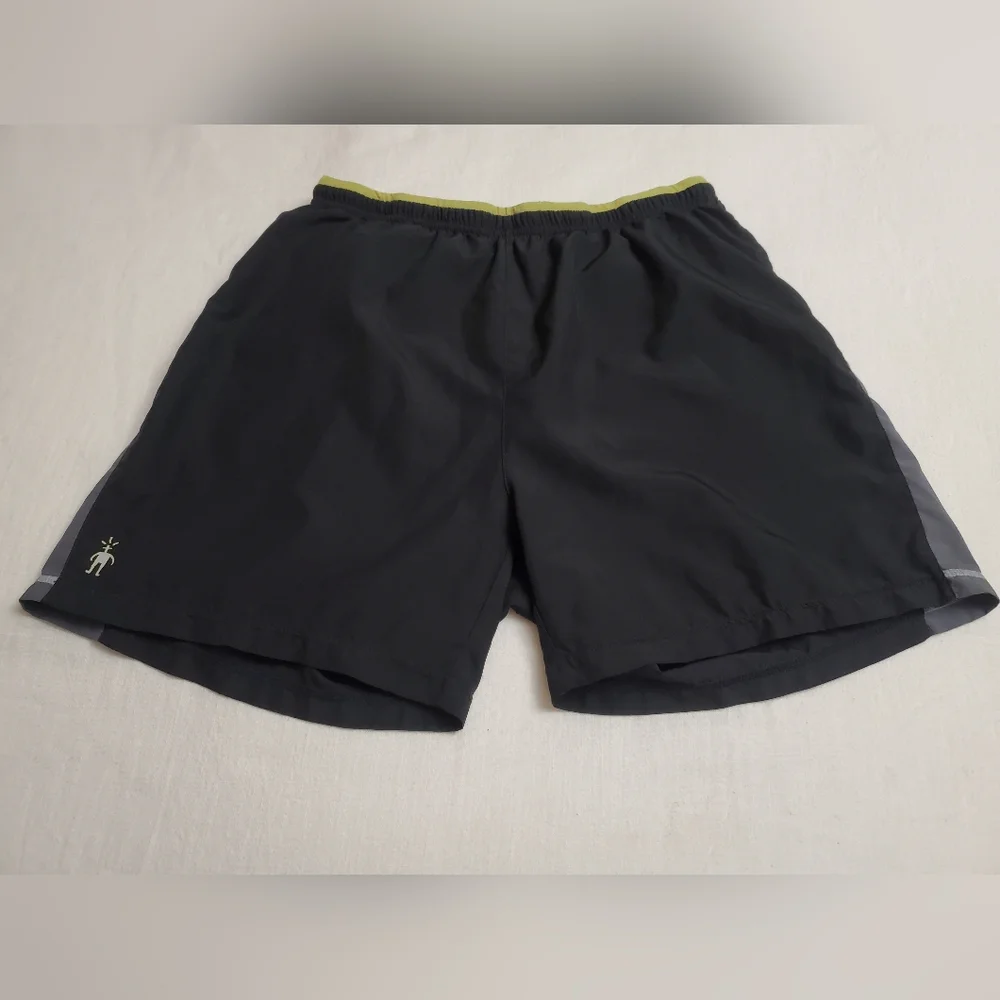 Smartwool PHD Black Athletic Shorts 7